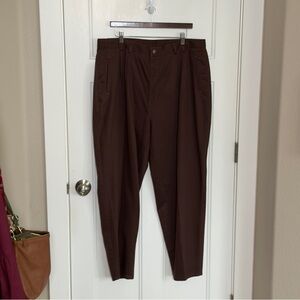 100% Cotton Vintage 90s Front Pleated Pants